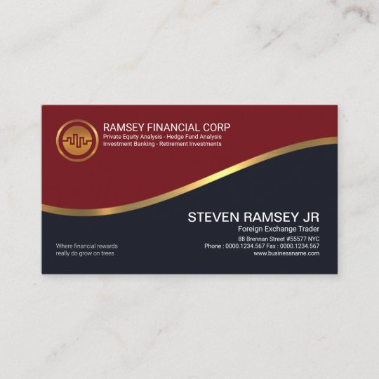 forex trader business card